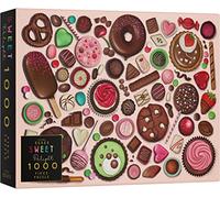 Elena Essex jigsaw puzzles for adults 1000 - Sweet Delight/jigsaw puzzle / 1000 piece jigsaw puzzles for adults/chocolate cake sweets donut food teatime puzzle/jigsaws size 68x49cm