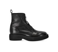 ELENA IACHI BLACK ZIPPED ANKLE BOOT 41