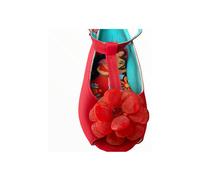 Elena Red formal fancy dress costume shoes girls kids UK size 9, EU 27