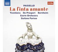 Elena Tsvetkova; Daniele De Prosperi; Antoine Bernheim; Estrin Orchestra; Stefano Parisse - Giovanni Paisiello: La finta amante