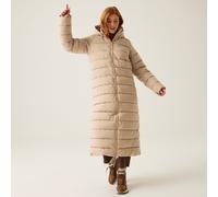 'Elender' Longline Puffer Jacket Regatta Beige 14