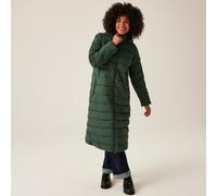 (20, Darkest Spruce) Regatta Womens Elender Hooded Giovanna Fletcher Long Jacket - Darkest Spruce
