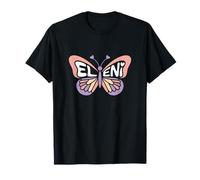 Eleni Butterfly - Personalized Cute Name Word Art T-Shirt