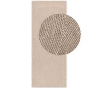 Eleni Wool Rug - Natural Beige Colour - 80X200 cm