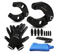 Eleon Rhino Gland Nut Wrench Set - 2pcs Adjustable Hydraulic Cylinder Spanner Wrench - 0.75" to 6" & 0.5" to 3.75" - Farm & Construction Equipment