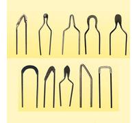 Eleoption 50W 1 mm Pyrography Wire Tips 2 Sets of 10 Tips with 3 Extra Pyrography Tips