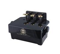 Eleoption Adjustable Piano Pedal Extender Bench for Kids Children Teacher Foot Assist Stool with 3 Pedal (Black)