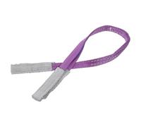 ELEOUTI 1 Ton Lift Sling Flat Lifting Belt Polyester Fiber Non-marring Stretchable Assorted Color for Lifting in Civil Engineering and Utility Situations Random Color