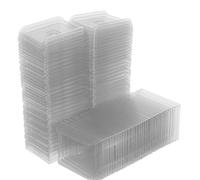 ELEOUTI 100pcs Disposable Pvc Embedding Cassette Mold for Pathology Specimen and Tissue Samples, Efficient Preparation and Universal Compatibility, for Laboratory Sample Processing