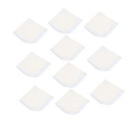 ELEOUTI 10pcs Double-Layer Cotton Handkerchiefs Absorbent Towels Soft Muslin Cloth Fast Drying Does Not Shrink After Washing Suitable for Bathing and Feeding Newborns