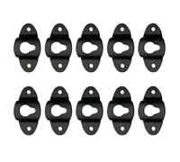 ELEOUTI 10pcs Iron Speaker Hanger Connector for Sound Box Wall Mount, Surround Speaker Bracket with Great Reliability and Easy to Handle, for Hanging Small Items on The Wall