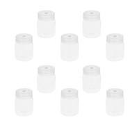 ELEOUTI 10pcs Wide Mouth Tissue Culture Bottle, 240ml Plastic Jar