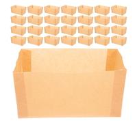 ELEOUTI 150pcs Loaf Pan Liners for Baking Disposable Greaseproof Unbleached Paper Liners, Nonstick Brown Parchment Sheets Suitable for Home and Commercial Environments