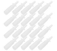 ELEOUTI 200pcs Refillable Nasal Spray Bottle 10ml Pe Material Protective Cover Suitable for Travel and Outdoor Activities