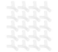 ELEOUTI 20pcs Plastic Tent Pole Tee Connector for 12mm Pipes, Three Way Design with 135 Degree Angle, Wear Resistant and Easy Installation, Suitable for Greenhouses and Tents