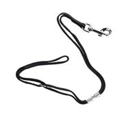 ELEOUTI 2pcs Adjustable Dog Grooming Rope Leash with Wool Fabric Material round Buckle, Black Pet Noose Loop for Grooming and Beauty Sessions, Sturdy and Easy to Use