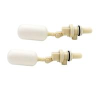ELEOUTI 2pcs Livestock Water Bowl Float Valve for Sheep and Horse Plastic Automatic Water Level Control Valve with Drinking Bowl Accessory for Stable Use