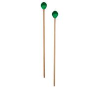 ELEOUTI 2pcs Marimba Mallets, Marimba Hammer, Nylon Core Beech Wood, Purple, Safe to Use, Not Easy to Crack, for Professionals and Beginners