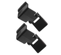 ELEOUTI 2pcs Reptile Lid Clips for Terrariums and Small Pets, Black Abs Plastic Screen Buckles with Easy Installation and Versatile Compatibility for Secure Escape Prevention in Terrarium