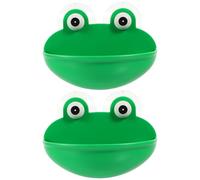 ELEOUTI 2pcs Suction Cup Rest Platform Terrarium Accessories Plastic with Natural Fresh Look Design Cozy Warm Environment Not Easy to Be Overturned for Frogs and Small Pets