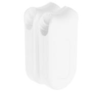 ELEOUTI 2pcs White Pom Roller Blind Holders for Vertical Blinds with Privacy Protection and Longterm Use Suitable for Home and Office Window Accessories
