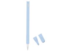 ELEOUTI 3 Pcs Silicone Case Protective Pouch Set for Stylus Pen and Pencil with Anti-lost and Anti-scroll Features, round Nib Cover Holder, Suitable for Tablet Accessories