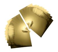 ELEOUTI 30 Sheets Gold Mirror Cardstock Paper A4 Size Metallic Scrapbooking Paper with Mirror Finish Surface and Smooth Writing Base for DIY Art Productions and Crafting