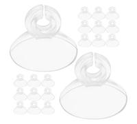 ELEOUTI 30pcs Aquarium Oxygen Tubes Clips Suction Cups Abs Air Line Tubing Clamps Versatile Enhances Aesthetics Fish Tank Accessory