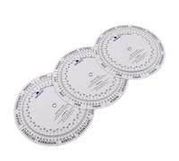ELEOUTI 3pcs Pregnancy Due Date Wheel Calculator for Accurate Estimation, Reusable Paper and Plastic Pregnancy Gestation Calculator Wheel for Prenatal Visits and Home Use
