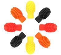 ELEOUTI 4 Pairs Silicone Drumstick Dampeners for Noise Reduction and Drumstick Protection Compatible with Electronic Drum Pads for Quiet Band Rehearsals and Classroom Environments