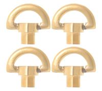 ELEOUTI 4pcs Winding Movement Micro Keys Music Box Keys Replacements Creative Iron Knob Handle Sturdy Music Box Part Replacement for Making