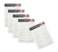 ELEOUTI 5 Sheets False Eyelash Stickers for Women with High Adherence and Natural Look, Waterproof Makeup Supplies for Parties and Night