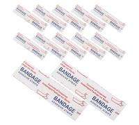 ELEOUTI 50pcs Waterproof Fabric Adhesive Tape for Wounds, Gentle on Skin Healing Strips, Breathable Skin Tape for Scrapes and Scar Treatment, 45x10mm, for First Aid and Emergency Use