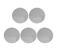 ELEOUTI 5pcs Colored Light Diffuser Film for Headlight and LED Lights Pet Material and Adjustable Warmth for Working Space Black Round Sheets