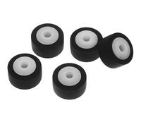 ELEOUTI 5pcs Pinch Roller for Audio and Radio Tape Maintenance Wear-resistant Plastic Bearing Roller with High Durability Suitable for Portable Music Players