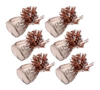 ELEOUTI 6pcs Pvc and Cement Balloon Weights for Party and Wedding Decorations, Sturdy Balloon Display Weights with Vibrant Look, Resist Breakage and Wear, Easy to Install for Birthday