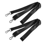 ELEOUTI Adjustable Elastic Nylon Horse Blanket Leg Straps Sturdy Fixing Bands with Metal Double Swivel Buckles 2pcs for Horse Rugs Suitable for Equestrian Sports