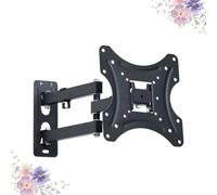 ELEOUTI Adjustable Tv Wall Bracket Stretchable Mount for 23-42 Inch LED Lcd Tvs with Rotatable Steel Frame and Built-in Spirit Level Suitable for Household Use