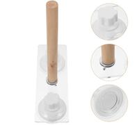 ELEOUTI Bird Cage Stand Perch Wooden Parrot Stand Exercise Lines Creative Appearance Simple and Beautiful Decoration Chic and Fresh Feeling Wood Metal Abs for Home Decoration Small Parrot