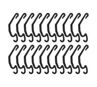 ELEOUTI Cage Clips Easy Installation 24pcs Black and Universal Fit Edge Latches for and Hamster Cages for Assembly and Travel Use