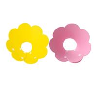 ELEOUTI Cat Neck Collar Lightweight 2pcs Anti-lick Collar Flower Shaped Eva Sponge Paper Yellow Anti-scratch for Pet after Operation Cat Pet