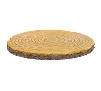 ELEOUTI Display Stand for Home Decorations Wedding Table Centerpieces and Rustic Resin with Large Round Unfinished Wooden Circles, Versatile Use Resistant to Deformation