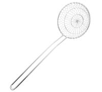 ELEOUTI Frying Strainer Skimmer for Easy Liquid Drainage with Ergonomic Handle Stainless Steel Sturdy Kitchen Cooking Tool for Frying and Family Use