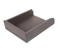 ELEOUTI Gutter Splash Block Downspout Drain Tray, Aluminum Alloy, Coffee, for Home Foundations, Villa Outdoor Rainwater Discharge, Anti-Aging Water Damage Protection
