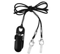 ELEOUTI Hearing Amplifier Retention Lanyard Prevents Hearing Amplifier Loss with Secure Clip and Comfortable Fit, Made of Sturdy Abs and Nylon for Elderly and Active Seniors