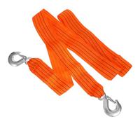 ELEOUTI Heavy Duty Car Tow Strap Towing Rope 3-meter with Hooks 3-ton Lightweight Pp Material with Enhanced Visibility and Sturdy Aluminum Alloy Hook for Boat Trailer and Car