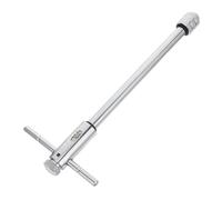 ELEOUTI Heavy Duty T-Handle Tap Wrench Tool M3-m8 with Quick Clamp Efficiency and Compact Storage Design Made from Chromium Vanadium Steel for Workshops and Maintenance Settings