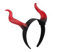 ELEOUTI Lightweight and Details Unique Carnival for Delicate Design Demon Horns Horn Headband Halloween Headpiece Accessory Party Costume