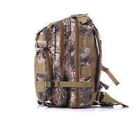 ELEOUTI Military Camouflage Backpack with Adjustable Straps and Waterproof Fabric, for Trekking and Camping the Graduation Period as Practical School Season Decor with 20-35l