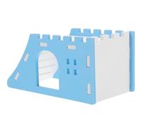 ELEOUTI Mini Rat Cage Hideout for Hamster and Small Pet Rabbit, Pvc Material round Edges, Safe Design Offering Enough Space for Activities, Small Animal Hideaway Hut for Comfortable